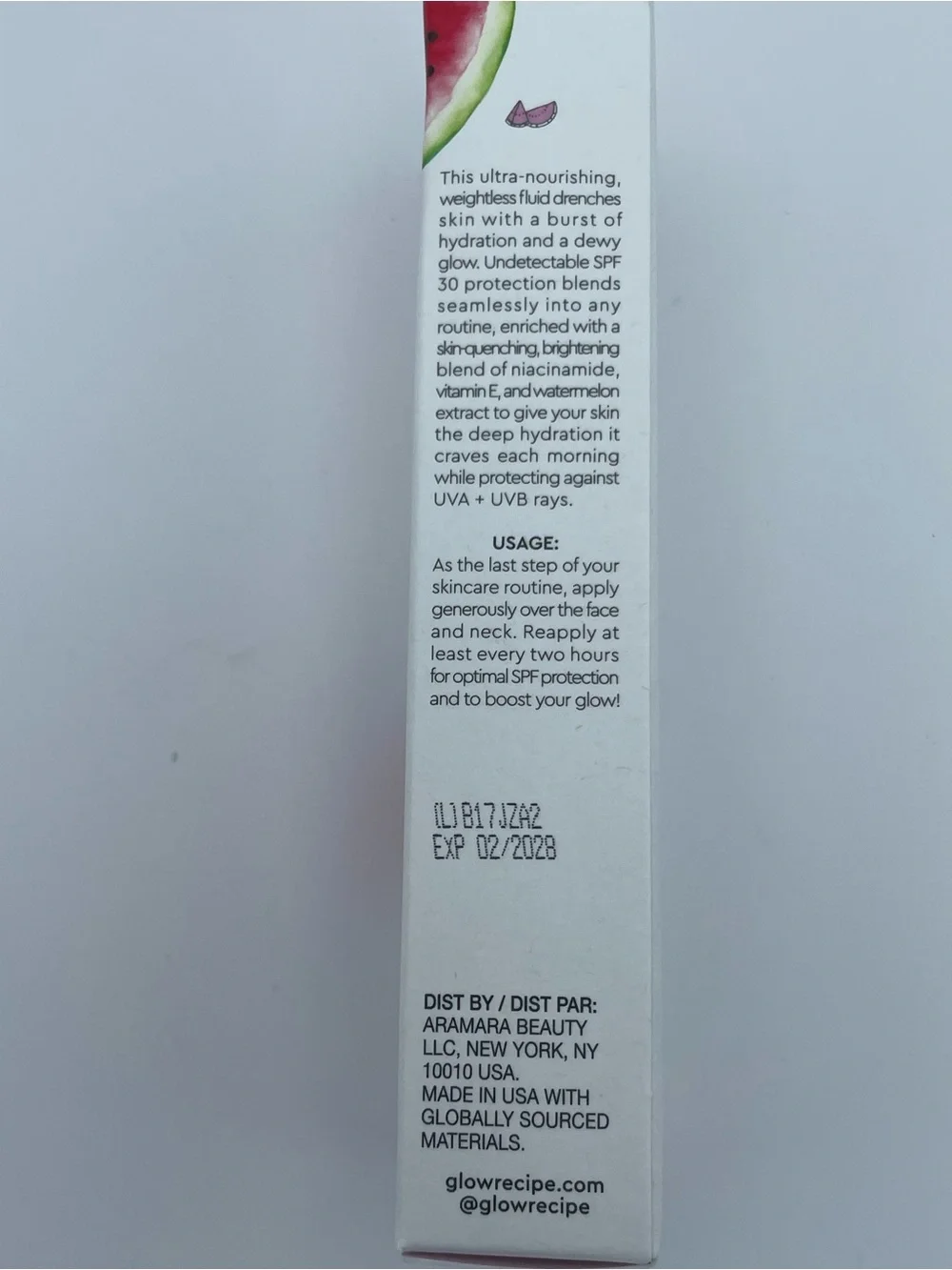 Glow Recipe Watermelon Glow Dew Shield SPF 30 - Hydrating Sunscreen